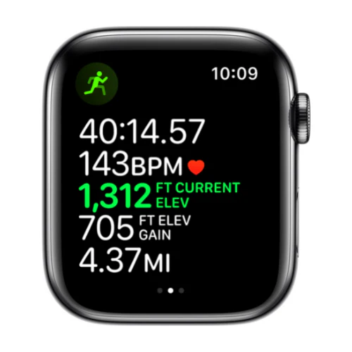 Apple Watch Series 5 44MM (GPS + Cellular) - Space Black Stainless Steel - Image 4