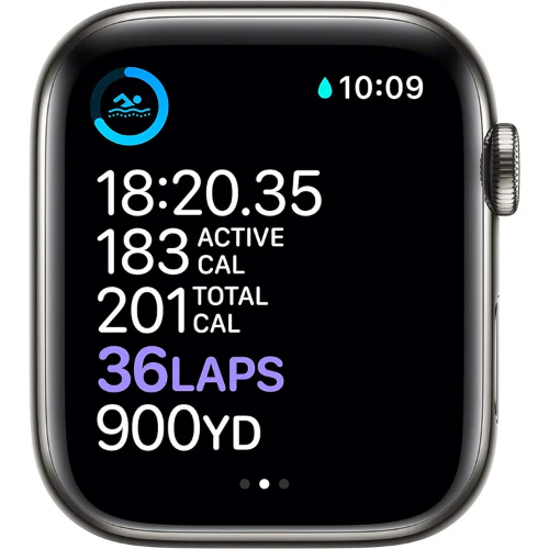 Apple Watch Series 6 40MM (GPS + Cellular) - Graphite Stainless Steel - Image 3