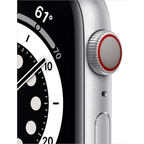 Apple Watch Series 6 40MM (GPS + Cellular) - Silver Stainless Steel - Image 2