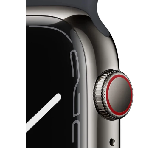 Apple Watch Series 7 41MM Graphite Stainless Steel (GPS + Cellular) - Image 2