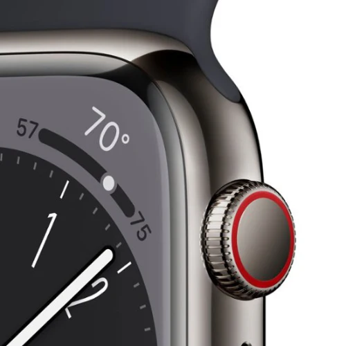Apple Watch Series 8 41MM (GPS + Cellular) - Graphite Stainless Steel - Image 3