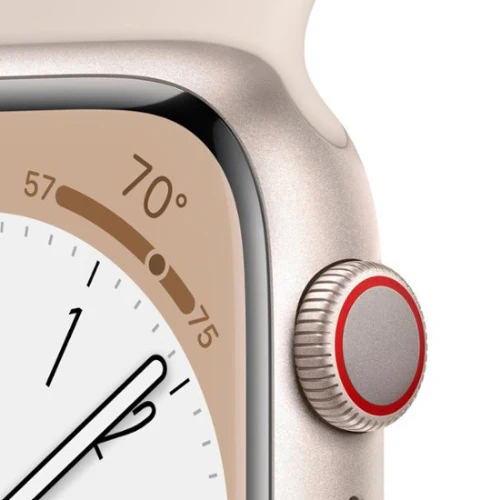 Apple Watch Series 8 45MM Starlight (GPS + Cellular) - Image 3