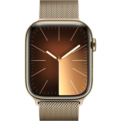 Apple Watch Series 9 41MM (GPS + Cellular) - Gold Stainless Steel - Image 2