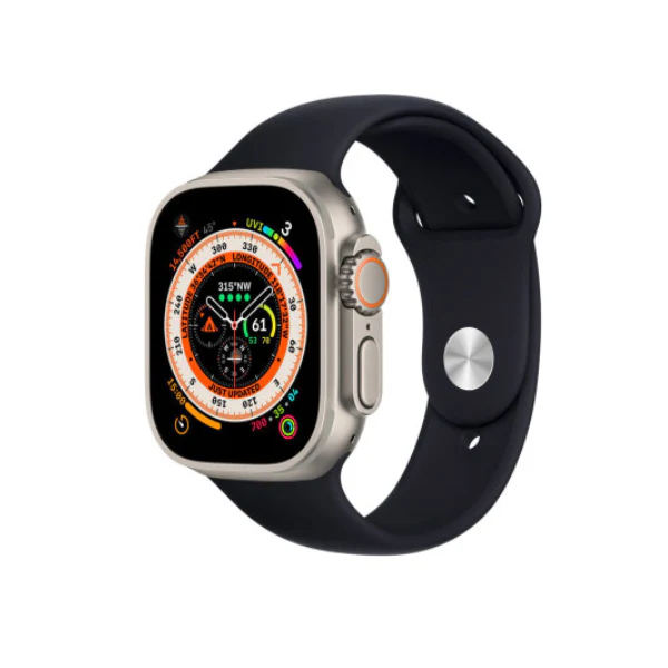 Apple Watch Ultra 2 49MM (Cellular + GPS) Natural Titanium + Silicone Band