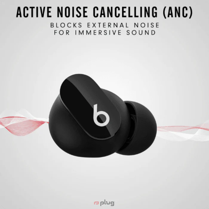 Beats Studio Buds - True Wireless Noise Cancelling Earphones - Black - Image 6