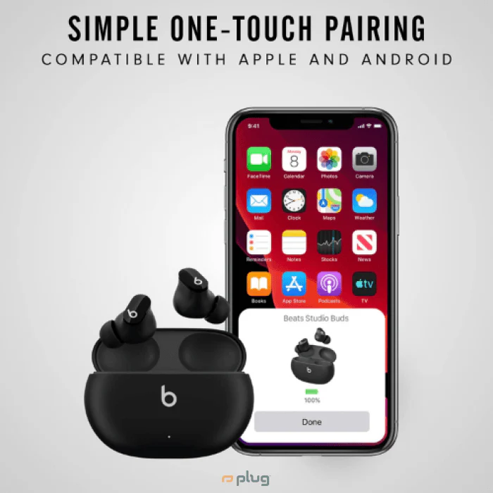 Beats Studio Buds - True Wireless Noise Cancelling Earphones - Black - Image 7