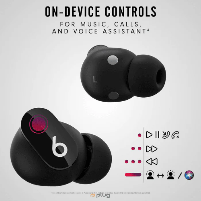 Beats Studio Buds - True Wireless Noise Cancelling Earphones - Black - Image 8