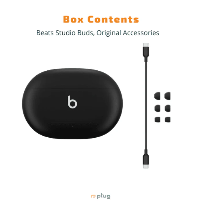 Beats Studio Buds - True Wireless Noise Cancelling Earphones - Black - Image 9