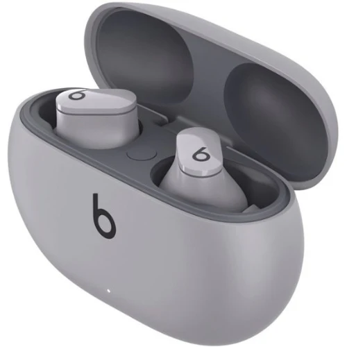Beats Studio Buds - True Wireless Noise Cancelling Earphones - Moon Grey - Image 4