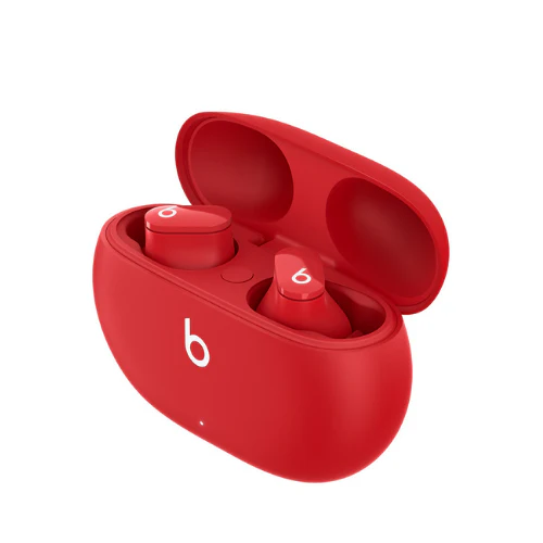 Beats Studio Buds - True Wireless Noise Cancelling Earphones - Red - Image 4