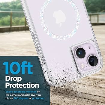 Case-Mate Clear Twinkle Case (MagSafe) - Diamond - iPhone 14 Plus - Image 2