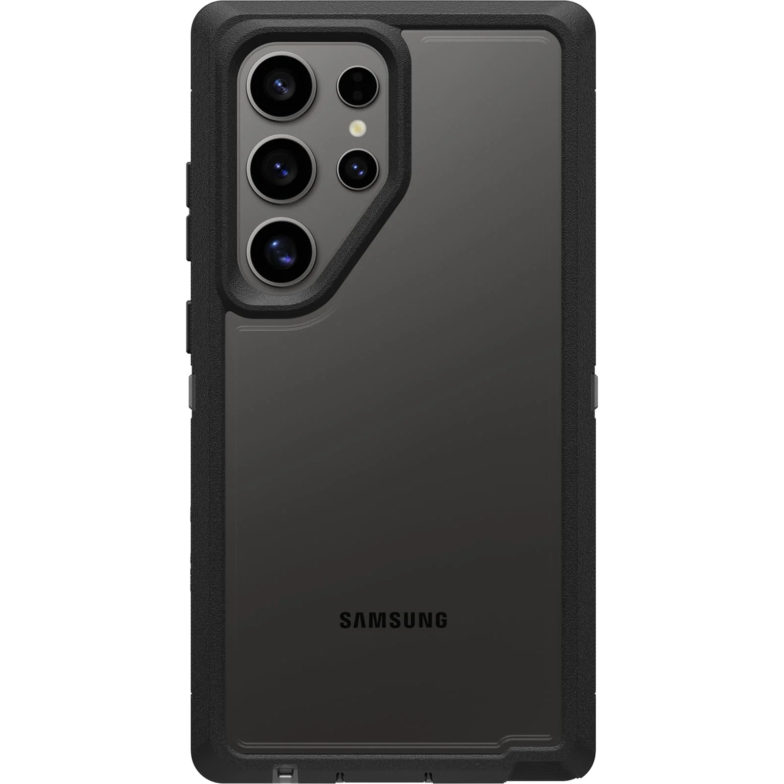 OtterBox Defender Series XT Fitted Hard Shell Case for Samsung Galaxy S24 Ultra - Black/Clear - Image 2