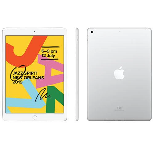 iPad 2019 (7th Gen, 10.2") 128GB Silver (Cellular + Wifi) - Image 3