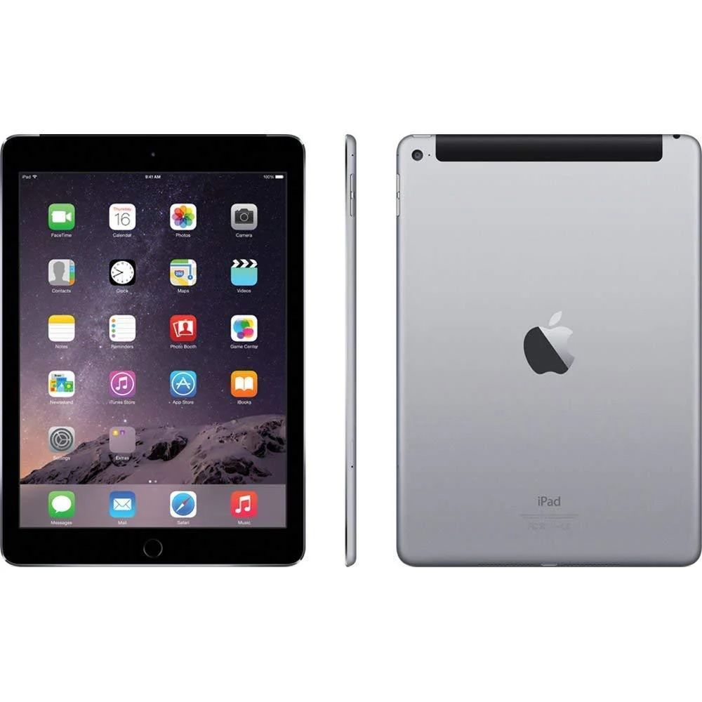 iPad Air 2 (2nd Gen, 9.7") 64GB Space Gray (Cellular + Wifi) - Image 3