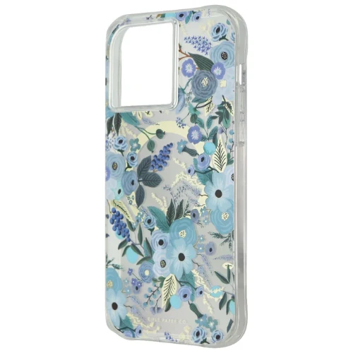 Case-Mate Rifle Paper Co. Case (MagSafe) - Garden Party Blue - iPhone 14 Pro Max - Image 2