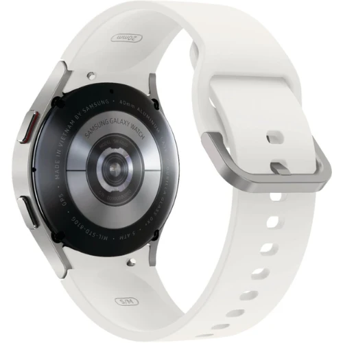 Samsung Galaxy Watch 4 40MM (GPS + Cellular) - Silver Aluminum - Image 4