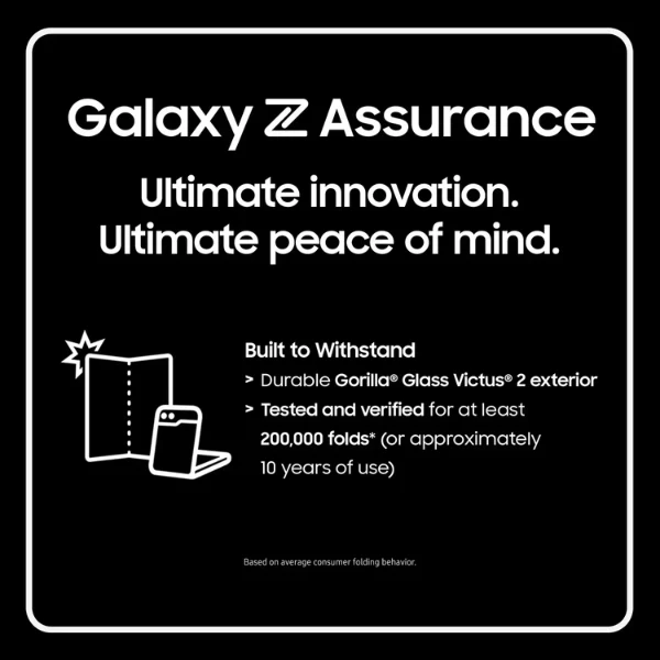 Samsung Galaxy Z Flip 6 256GB 5G - White (Unlocked) - Image 3