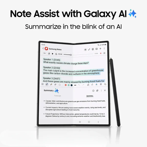 Samsung Galaxy Z Fold 6 256GB 5G - Silver Shadow (Unlocked) - Image 3